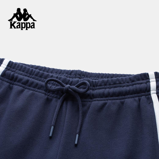 kappa卡帕背靠背2025新品秋季简约直筒裤针织裤运动休闲长裤女款K0F62AK02 商品图2