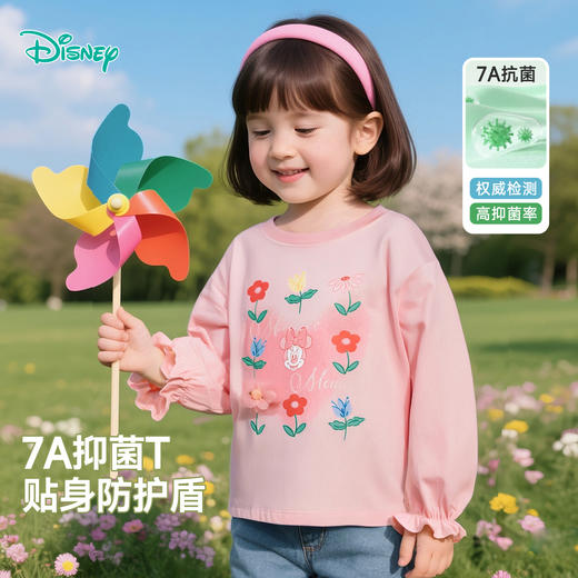 迪士尼春秋女童长袖T恤ZD3ES024* 商品图2