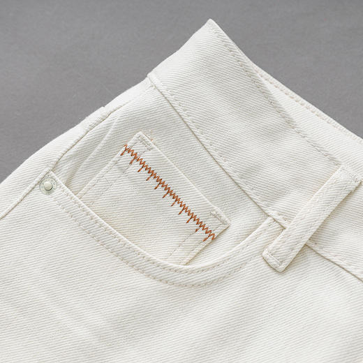 「高货wl」全新升级【铂金会员220/天猫299/差价79】(63119)洛诗琳高级感宽松通勤简约休闲裤2025夏季显瘦微喇牛仔裤 商品图2