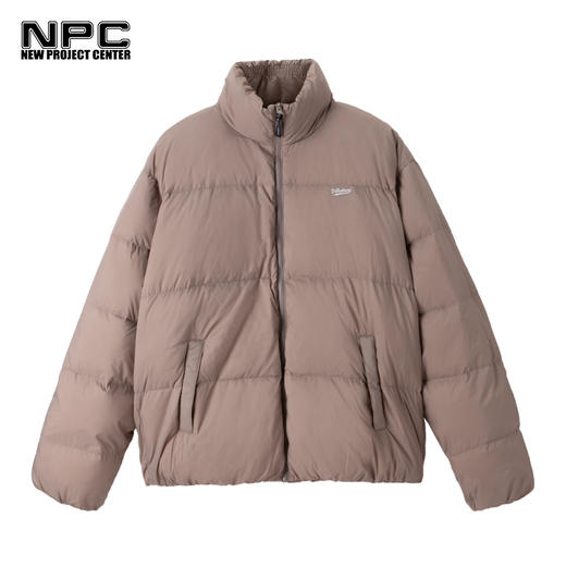 NPC潮牌男装李晨nic同款绣花拉链白鹅绒立领羽绒服情侣NP27DJ21 商品图6