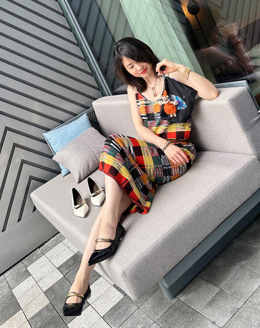 Westory2025年秋季尖头低跟玛丽珍单鞋休闲通勤百搭浅口单鞋W25CE75791 商品图6