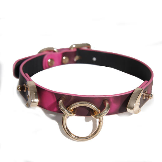 魅灵温变 圆环温变项圈（黑变玫红）（有礼盒带牵引） 商品图3