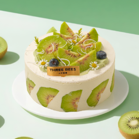 双果绿洲 | 奇异果青苹果慕斯蛋糕