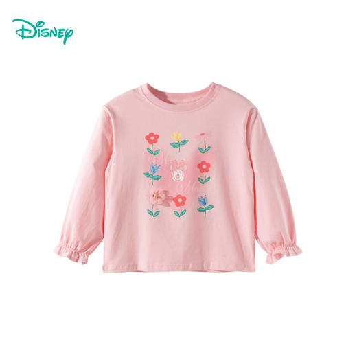 迪士尼春秋女童长袖T恤ZD3ES024* 商品图12