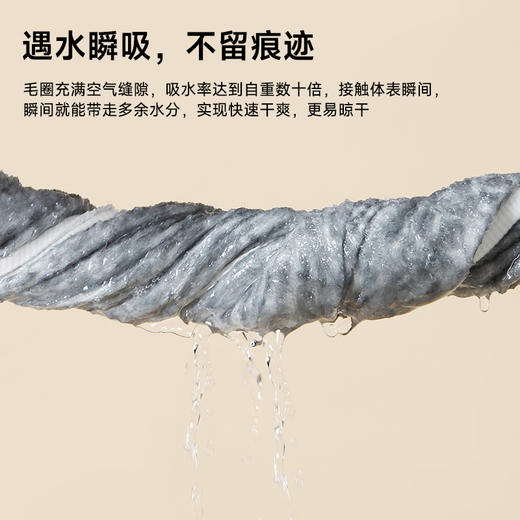 全棉超柔毛浴巾（字母刺绣） 商品图4