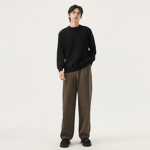 gxg.jeans男装  多色基础内搭简约打底圆领毛衣线衫男 25年秋热卖 商品图4