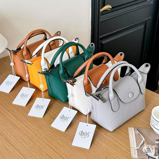【叮咚~是幸福来敲门啦】Crocus2025新款百搭戛纳风情手提包日常通勤时尚多款可选高级感斜挎包 商品图3
