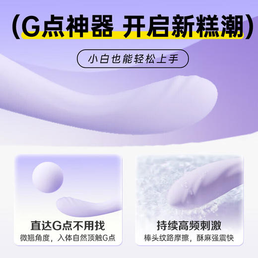 杰士邦Candy Max系列沁糖细型震动棒（JCQTB） 商品图1