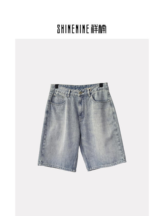 426833265简单牛仔短裤 商品图0