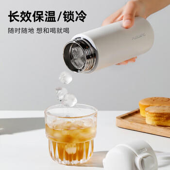 富光保温杯抗菌304不锈钢孕妇女高颜值学生便携吸管茶水杯子420ml /厨具 /水具 /保温杯 商品图0