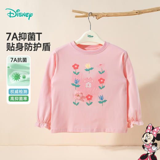 迪士尼春秋女童长袖T恤ZD3ES024* 商品图6