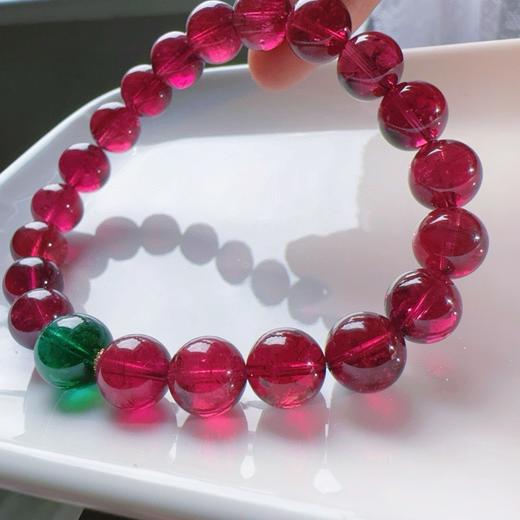 10mm单圈红碧玺手串 商品图6