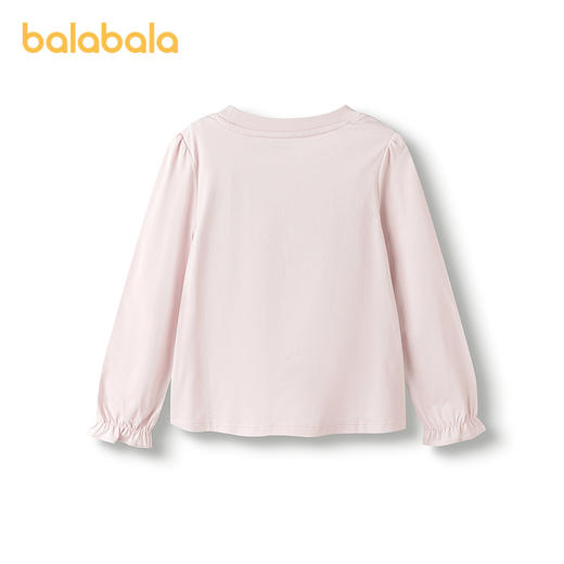 【商场同款】巴拉巴拉女童长袖t恤儿童2025新款秋装内搭速干上衣 商品图2