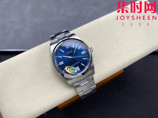 劳力士EWE蚝式恒动型41mm系列 3230机 蓝色盘 板带 男士腕表 商品图3