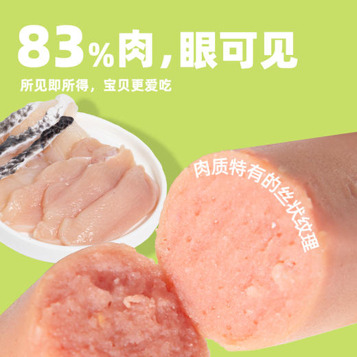 耐威克狗零食｜鸡肉火腿肠｜训练宠物｜0盐低油｜83%含肉量 商品图1