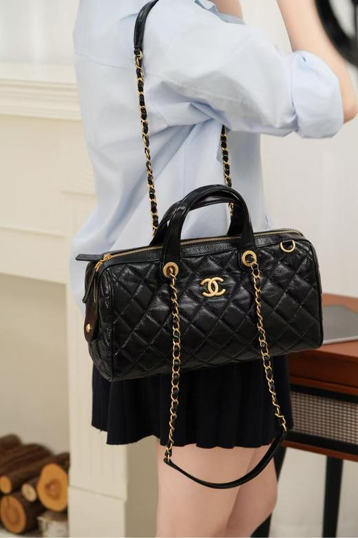 BT319 香奈儿 25A高级手工坊Maxi保龄球 油蜡皮（BT*MM）7.31直播款 商品图6