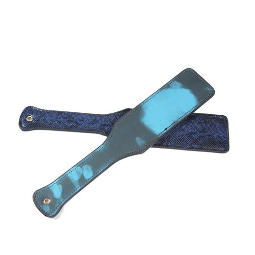 魅灵温变 蛇纹pu短拍 （一面蛇皮一面pu） 商品图5