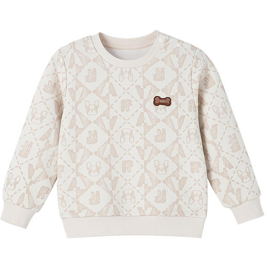 【实体店同款】男童圆领长袖卫衣秋季新款安奈儿童装XB531175 商品图6