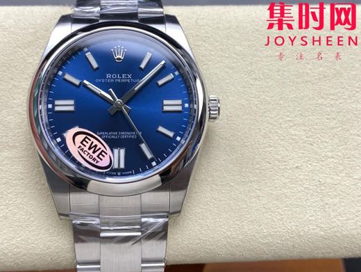 劳力士EWE蚝式恒动型41mm系列 3230机 蓝色盘 板带 男士腕表 商品图0