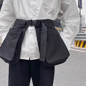 裁缝学苑AS545工装多口袋实用腰包纸样女装男款围裙包工具包样板