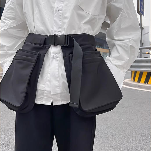 裁缝学苑AS545工装多口袋实用腰包纸样女装男款围裙包工具包样板 商品图0