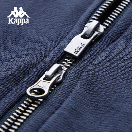 Kappa卡帕背靠背运动外套男士新款秋季休闲针织开衫刺绣纯棉上衣K0F52WK21 商品图3