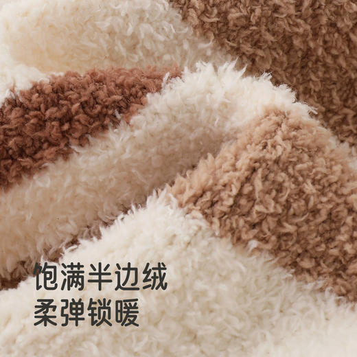 【商场同款】英氏婴儿宝宝连体衣冬季新款保暖条纹长袖哈衣爬服 商品图1