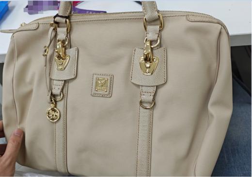 60000042 PIERO GUIDI香槟灰时尚手拎枕头包 规格：34*24*17.5cm 商品图3