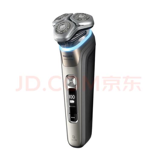 【6F】飞利浦（PHILIPS）飞利浦旋转式 电动剃须刀  不锈钢带清洁中心  XP9203/20 商品图1