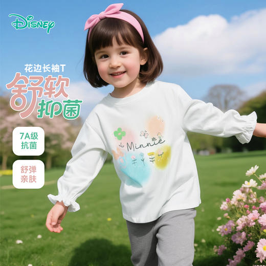 迪士尼春秋女童长袖T恤ZD3ES024* 商品图0