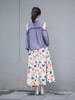 TYNVIE A字型分层中长裙 - 碎花 商品缩略图11