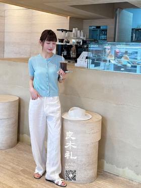 良木礼——休闲亚麻裤