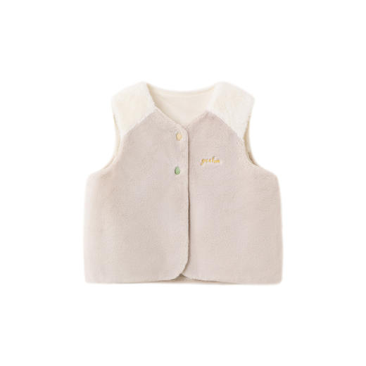 【商场同款】英氏宝宝春秋冬季加绒马甲婴儿外穿背心男童女童马夹 商品图4