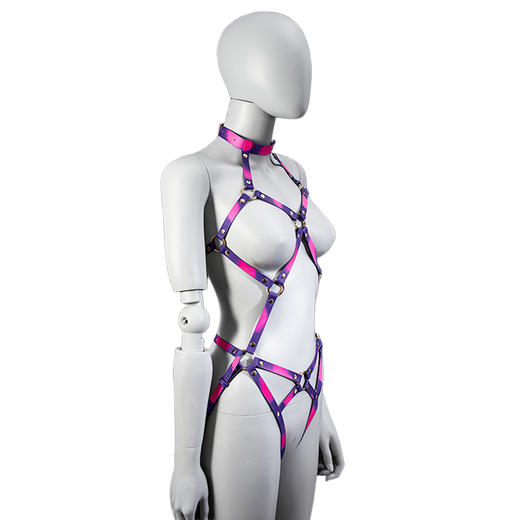 魅灵温变 黑变玫红 束缚衣+手环 商品图5