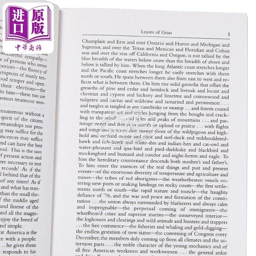 【中商原版】草叶集 1855年原版 英文原版 Dover Thrift Editions Leaves of Grass The Original 1855 Walt Whitman 商品图2