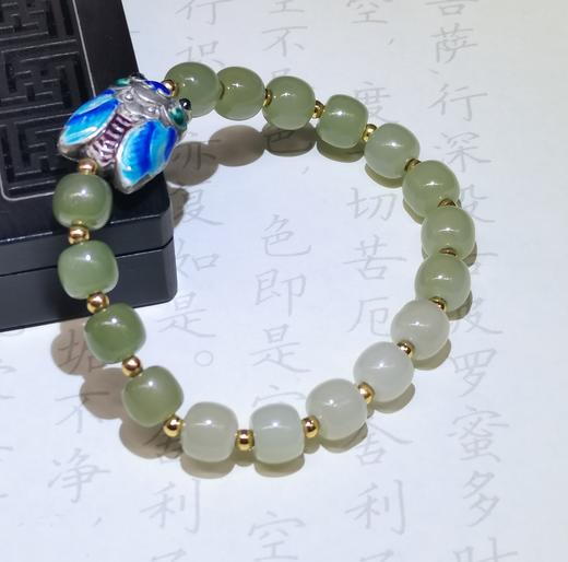 普陀山书院 木石手串 商品图3