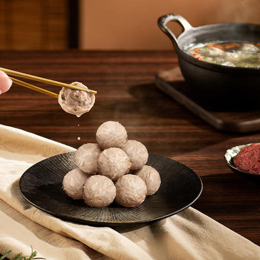 锋味派爆汁牛筋丸250g*4盒 商品图2