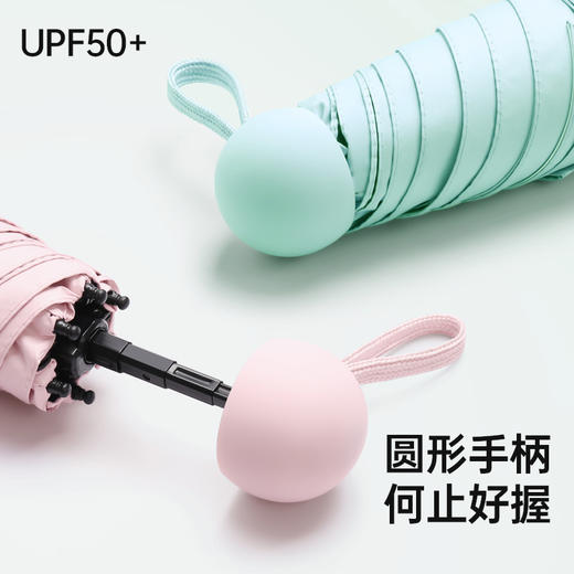 【Maynos八股胶囊雨伞】 UPF50+ 双层黑胶 0透光更防晒 阻隔99.99%紫外线 商品图2