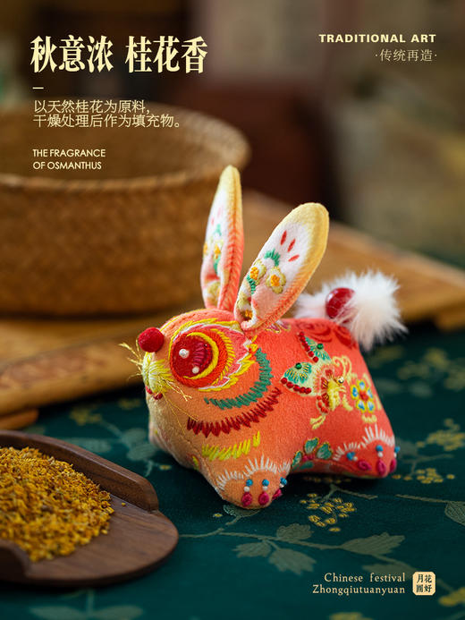 「花好月圆」兔子香囊材料包 商品图3