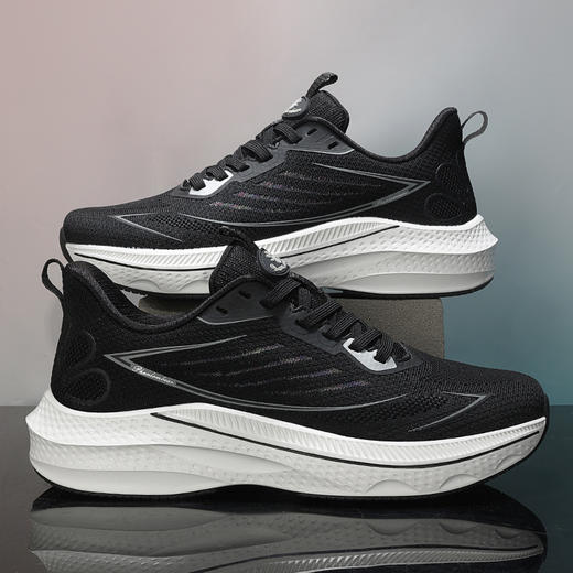 WFK幻影熊趣跑者缓震中底男女款休闲运动跑鞋H1827 商品图3