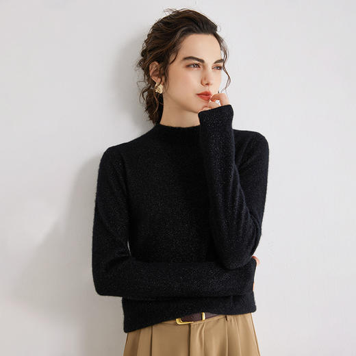 Avann阿曼衣无缝金丝平面半高领MY006 商品图6