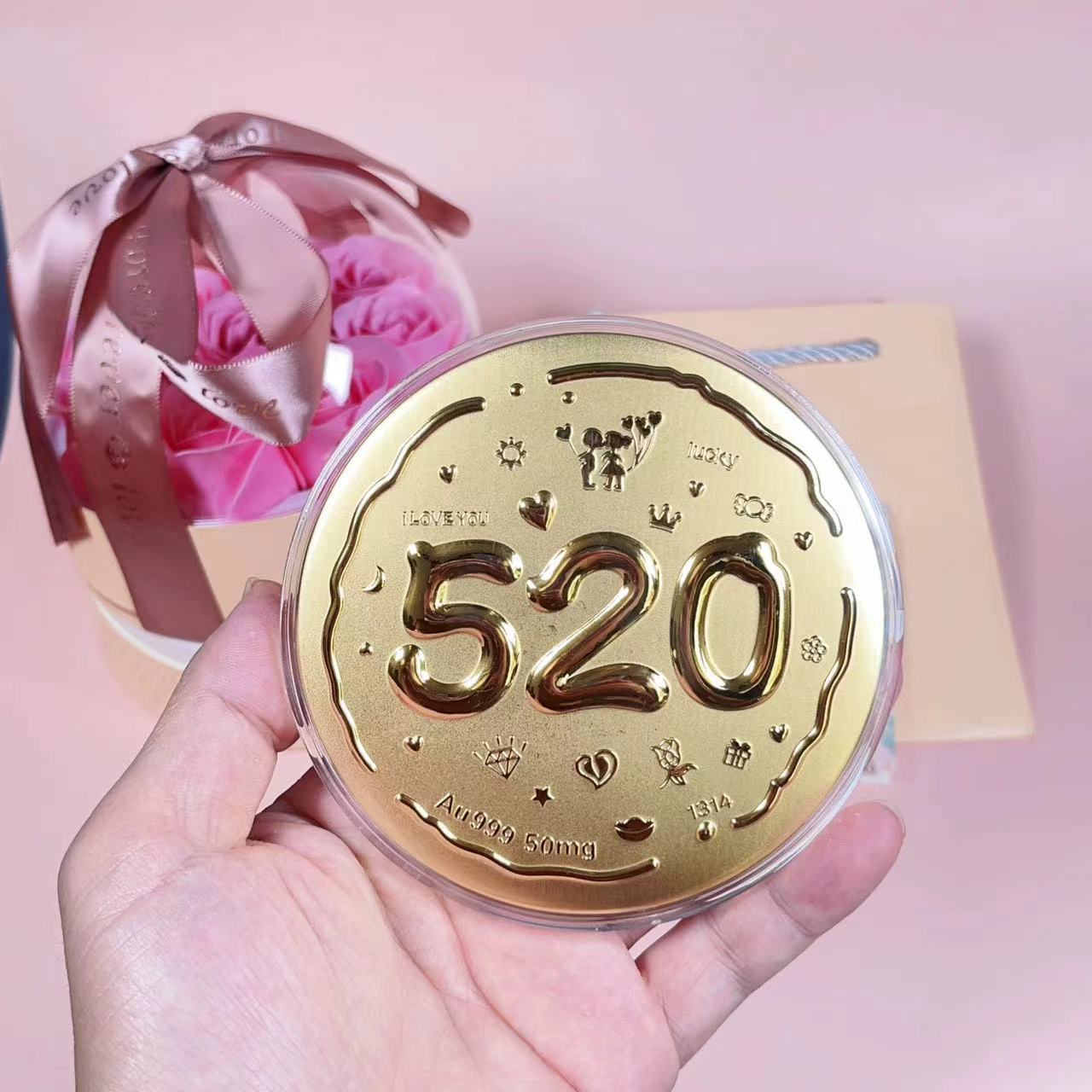 六鑫珠宝 520黄金大饼 Au999