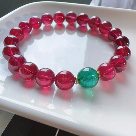 10mm单圈红碧玺手串 商品图4