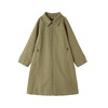 谜底大廓形长风衣女2025秋新品通勤时尚质感挺阔H型翻领253ME1051 商品缩略图4