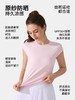 新款原纱美背短袖t恤凉感透气跑步镂空运动健身瑜伽服上衣女防晒UPF50JLYD408 商品缩略图1
