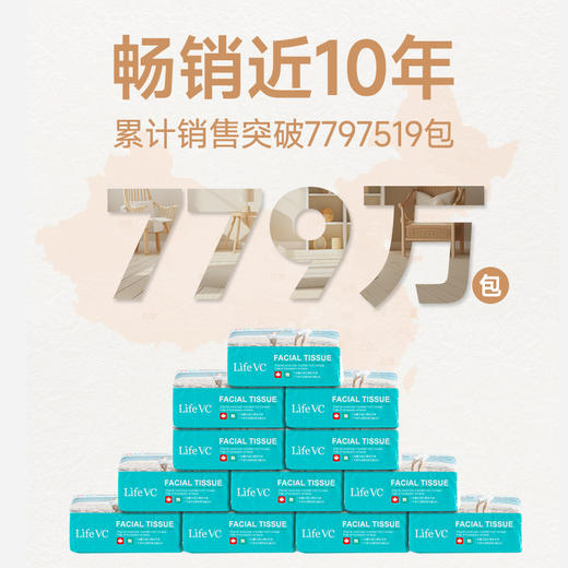 加拿大原生木浆抽纸(3包) 商品图3