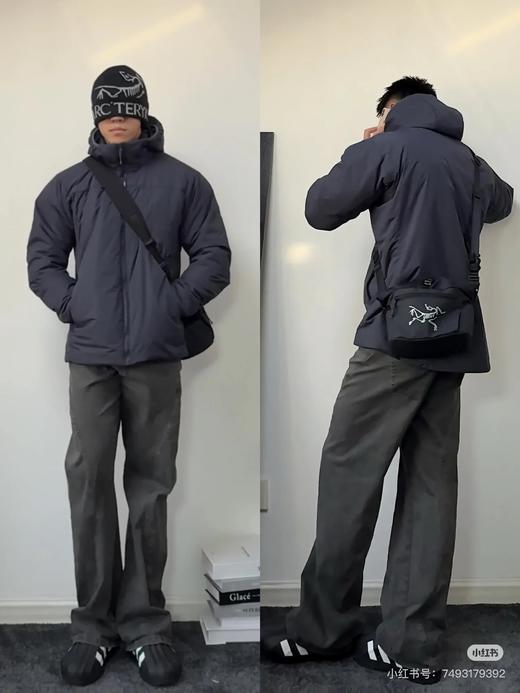 鸟 送肩带ARC Granville 10L多功能斜挎镁粉袋洗漱包手拿包 Z-15538 商品图12