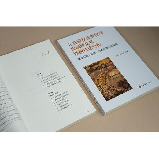 企业股权证券化与投融资交易涉税法律分析：基于财税、法律、资本市场三重视角 宋旻 陈立红编著 法律出版社 商品图5