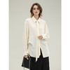 COCOBELLA高智重磅哑光醋酸衬衫女秋冬设计感垂坠衬衣SR3221 商品缩略图1