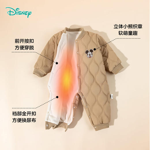 迪士尼男童秋冬夹棉连体衣ZD4EL003 商品图5